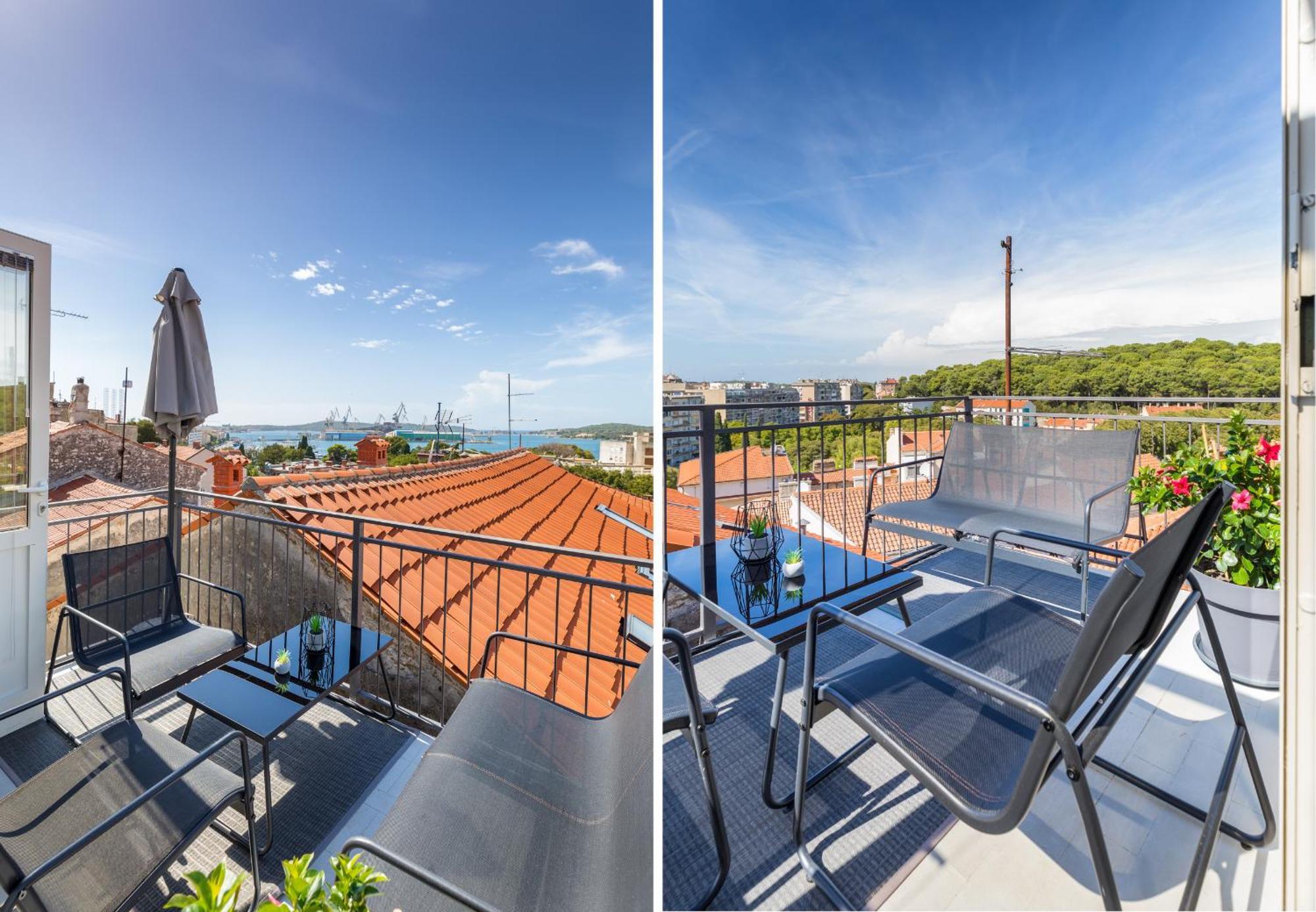 Pula Bay View Apartment Kültér fotó